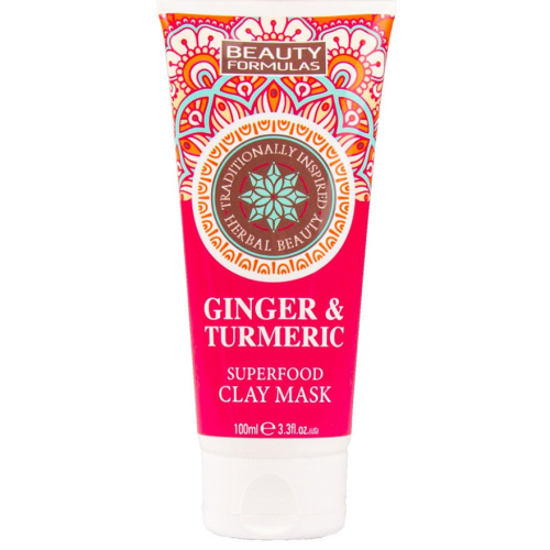 Beauty Formulas Ginger and Turmeric Clay Mask 100ml