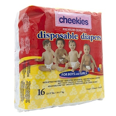 CHEEKIES DISPOSABLE DIAPERS