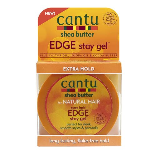Cantu Shea Butter Extra Hold Edge Stay Gel 2.25 Ounce (66ml)
