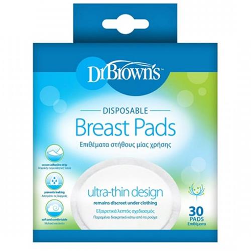 Dr. Brown's Disposable Breast Pads - 30 Pieces