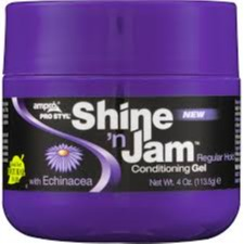 Ampro Shine 'n Jam Conditioning Gel, Regular Hold, 4 oz
