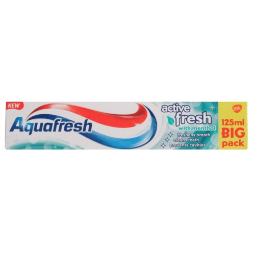 Aquafresh Toothpaste Active Fresh 125ml