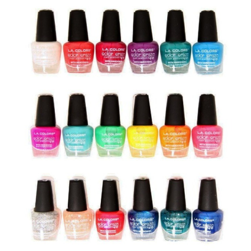 LA COLORS COLOR CRAZE NAIL POLISH