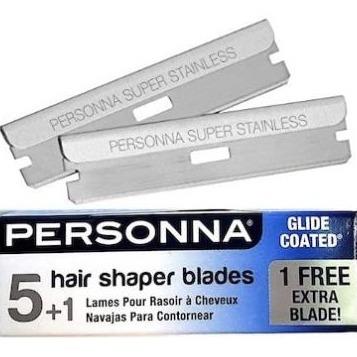 Personna Hair Shaper Blades Stainless Blade