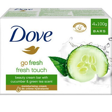 Dove Fresh Touch 4 Pack 100G