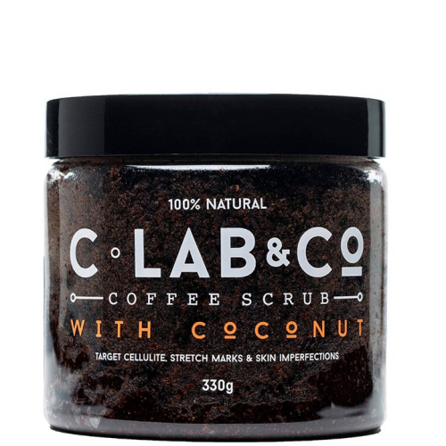 C LAB & Co with Coconut Coffee Scrub - 330g