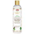 African Pride Moisture Miracle Moisturize and Renew Curl Milk and Hair Detangler, 12 oz