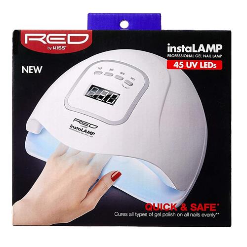 Red by Kiss instaLAMP Professional Gel Nail Lamp 45 UV LEDs