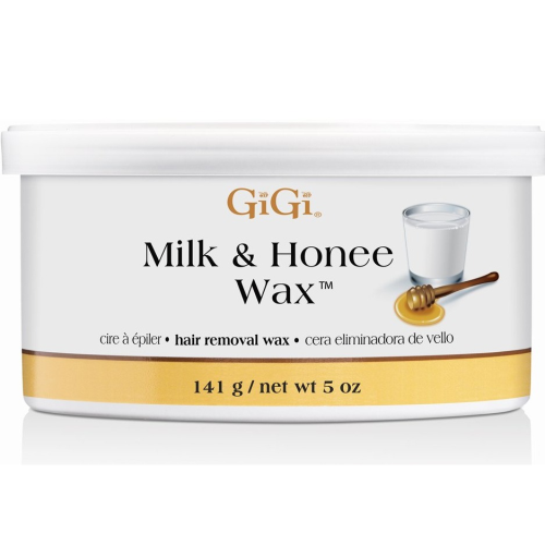 GiGi Milk and Honey Wax for Hair Removal and Hair Removal, 5 Ounce