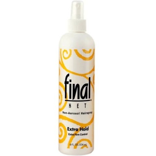 Final Net All Day Hair Spray, Extra Hold, Fragrance Free, 8 Ounce