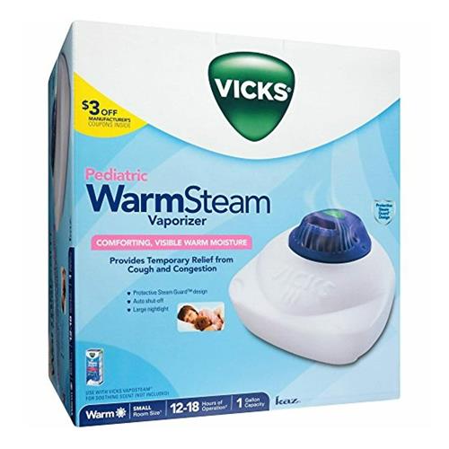 Vicks Pediatric Warm Steam Nursery 1 Gallon Vaporizer with Nightlight