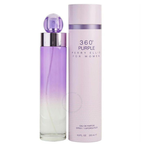 PERRY ELLIS Ladies 360 Degrees Purple for Women EDT Spray 6.8 oz