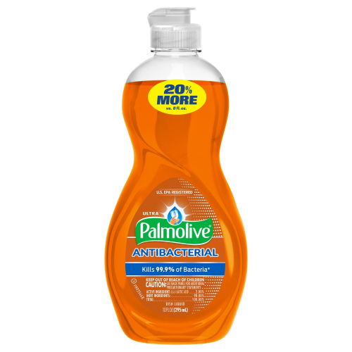 Palmolive Ultra Antibacterial Dishwashing Liquid 10oz - Orange