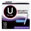 KOTEX SECURITY TAMPONS