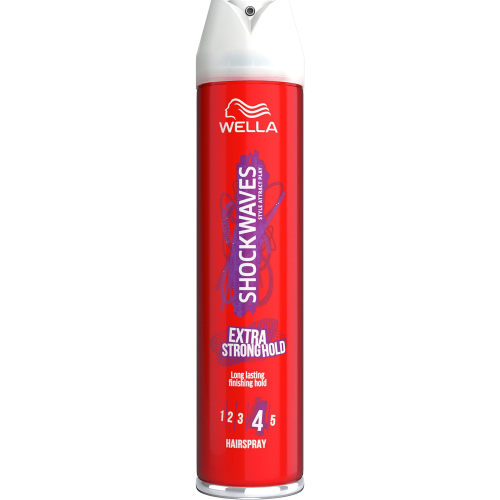 Shockwaves Extra Strong Hold Hair Spray, 400 ml