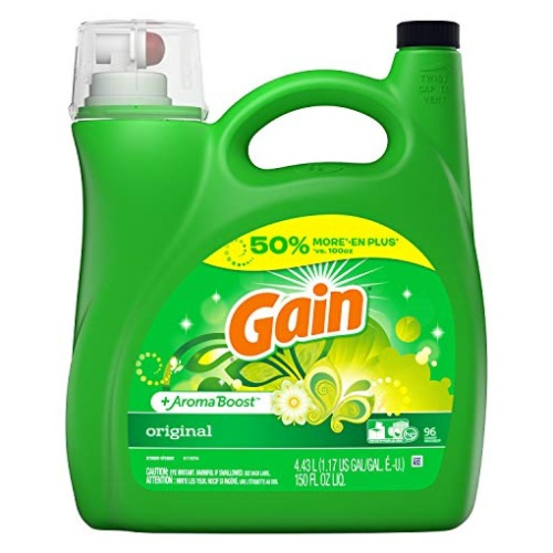 Gain + Aroma Boost Laundry Detergent  Original  -150oz