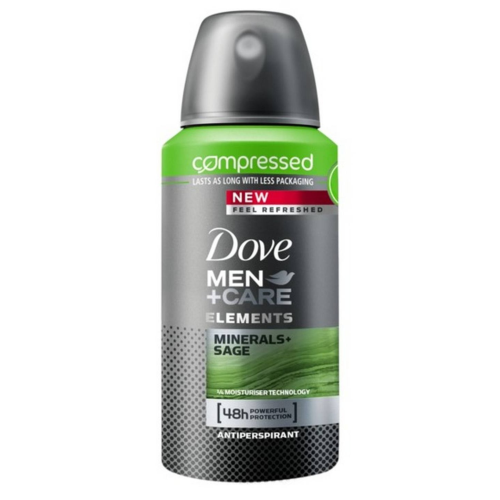 Dove Men+Care Deodorant Spray Compressed Mineral Sage, 75 ml