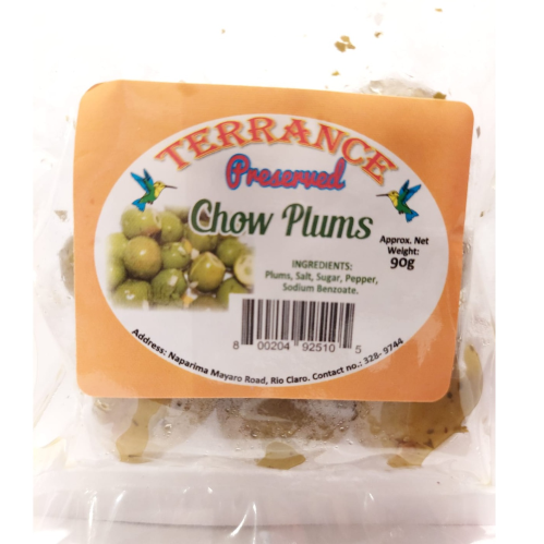 Terrance Preserved Plum Chow 90g