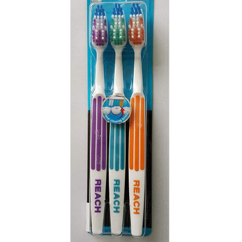 Reach Advanced Design 3 Pack Toothbrushes