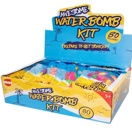 Awesome Water Bombs, 80pcs/Pack