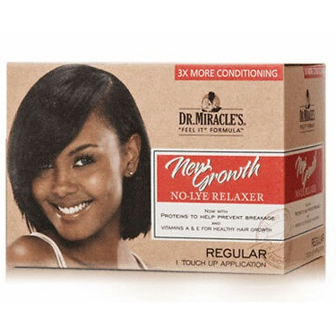 Dr. Miracle's New Growth Intensive No-Lye Relaxer Kit Regular