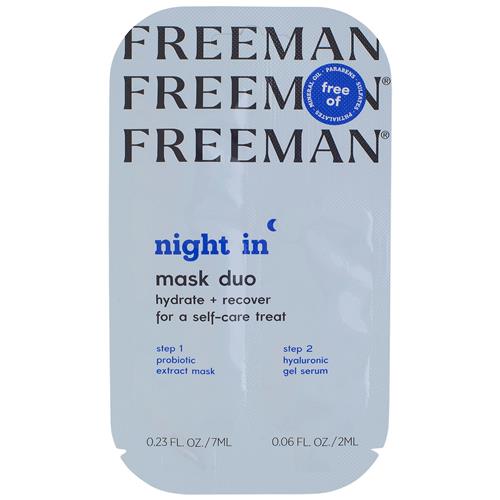 Freeman Mask Duo Sachets 0.23 fl.oz & 0.08 fl.oz