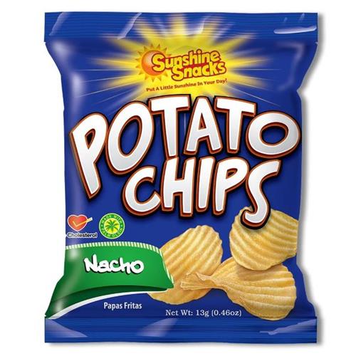 Sunshine Snacks Potato Chips, Nacho 13g