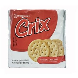 Bermudez Crix Crackers 3 Pack 288g