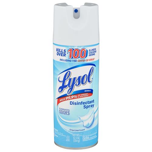 Lysol Disinfectant Spray, Crisp Linen 12.5 fl oz