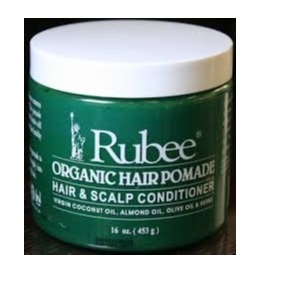 Rubee Organic Hair Pomade Hair & Scalp Conditioner 16 oz