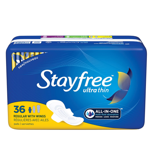 Stayfree Ultra Thin Pads With Wings