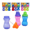 Nuby Active Sipeez Mega Flip-It Cup Silicone Straw 10oz