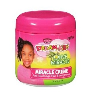 African Pride Dream Kids Olive Miracle Miracle Creme 6 Ounce