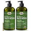 Difeel Vegan Keratin Anti-Frizz, Improves Shine & Adds Bounce 33 fl oz