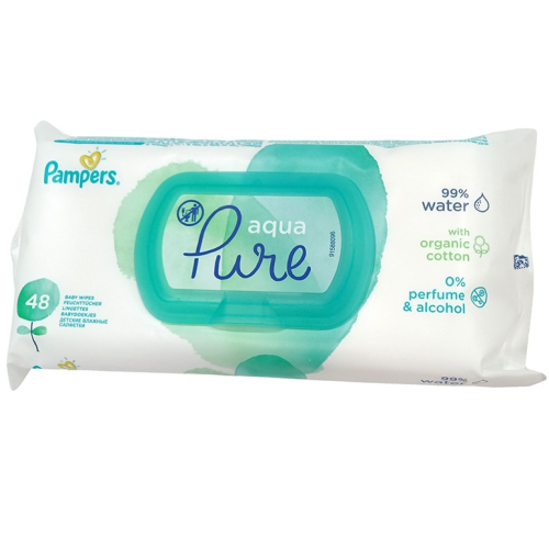 Pampers Aqua Pure Baby Wipes