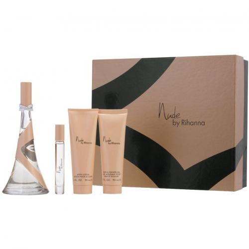 Nude by Rihanna for Women - 4 Pc Gift Set