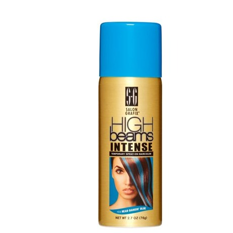 High Beams Temporary Hair Color Spray - Deep Blue 2.7 Ounce