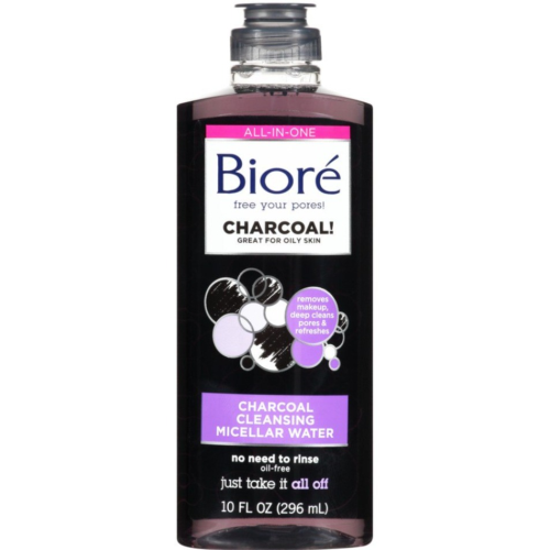 Biore Charcoal Cleanser Micellar Water 10 Ounce