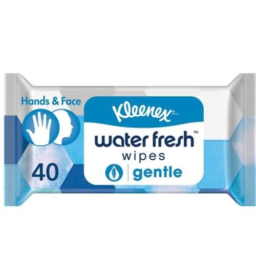 Kleenex Water Fresh Wipes Gentle - 40 pieces