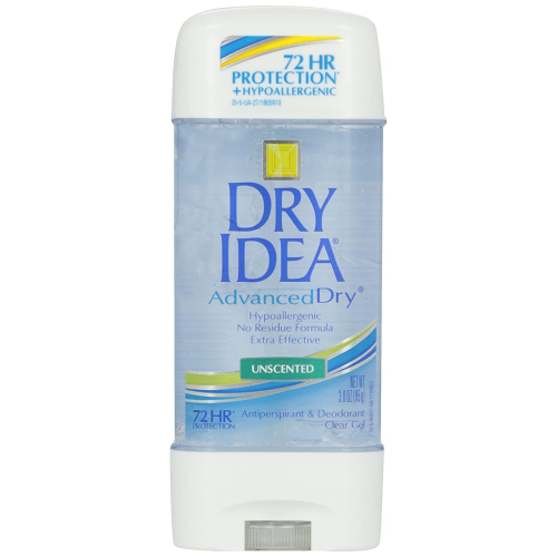 Dry Idea Anti-Perspirant and Deodorant, Unscented, Hypo-Allergenic, 3 oz