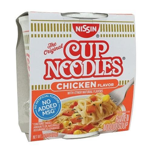 Nissin - Cup Noodles Chicken Flavor Ramen Noodle Soup 2.25 oz