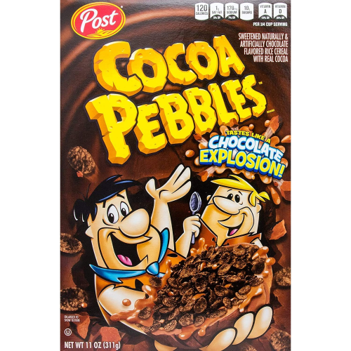 Post, Cocoa Pebbles Rice Cereal 11 Oz