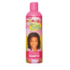 African Pride Dream Kids Olive Miracle Detangling Moisturizing Shampoo 12 oz