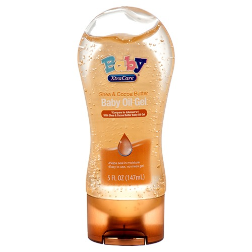 Xtra Care Baby Oil Gel Shea Cocoa Butter 5oz