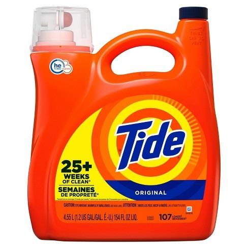 Tide High Efficiency Liquid Laundry Detergent - Original - 154 fl oz