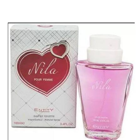 Entity Nila Eau De Toilette Pour Femme Spray 100ml