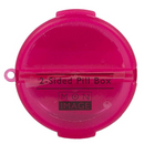 2 Sided Round Pill Box