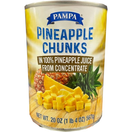 Pampa Pineapple Chunk In Juice 20oz