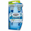 Schick Quattro Titanium Disposable Razors for Men, 2 Pack