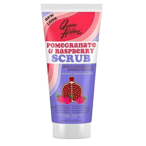 QUEEN HELENE POMEGRANATE AND RASPBERRY SCRUB 6OZ